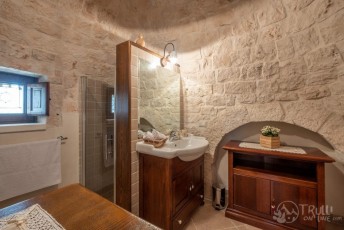 Trulli in Fiore - Gerbera - großes Badezimmer